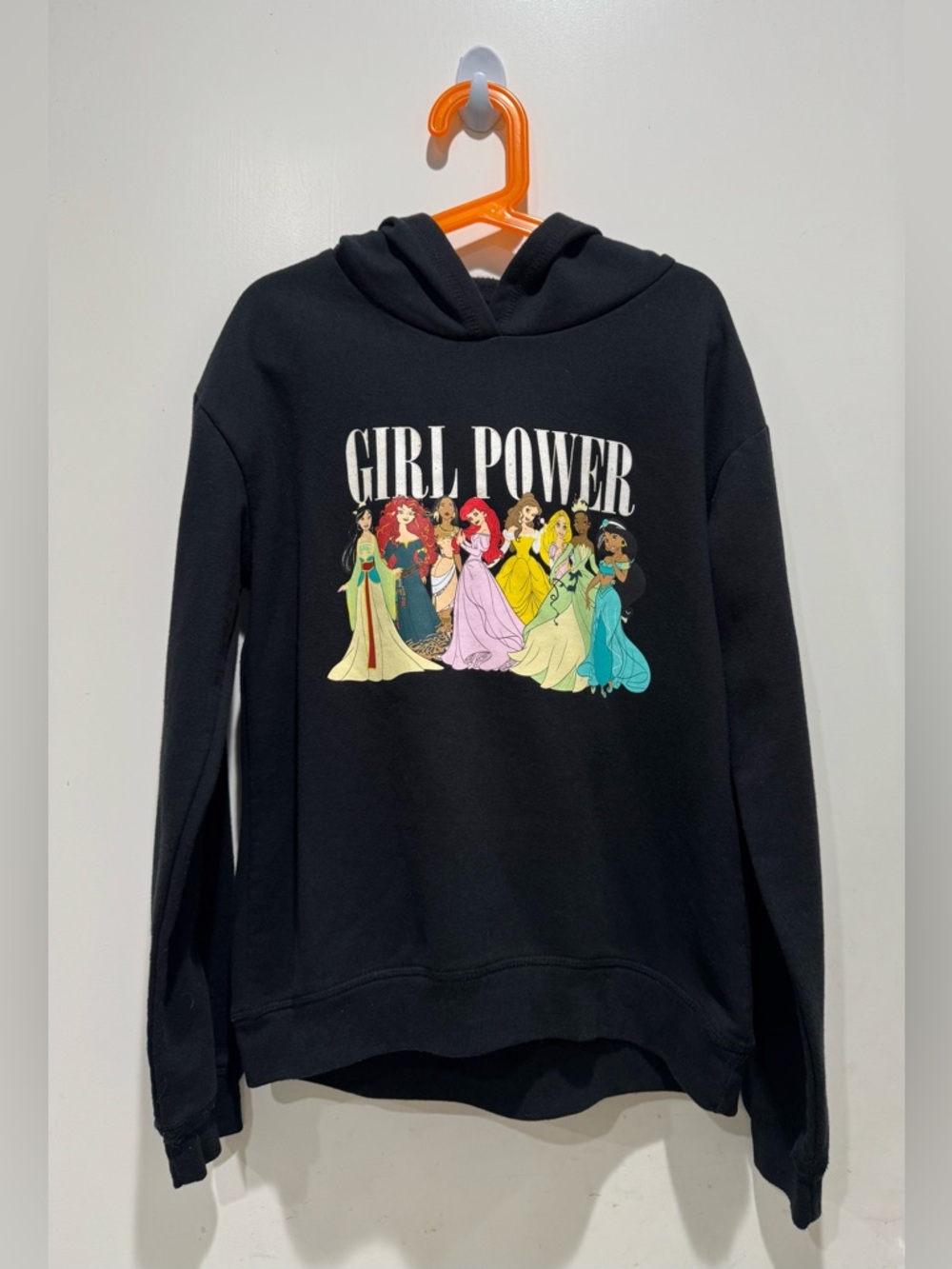 Disney Princess Black Pullover Sweatshirt